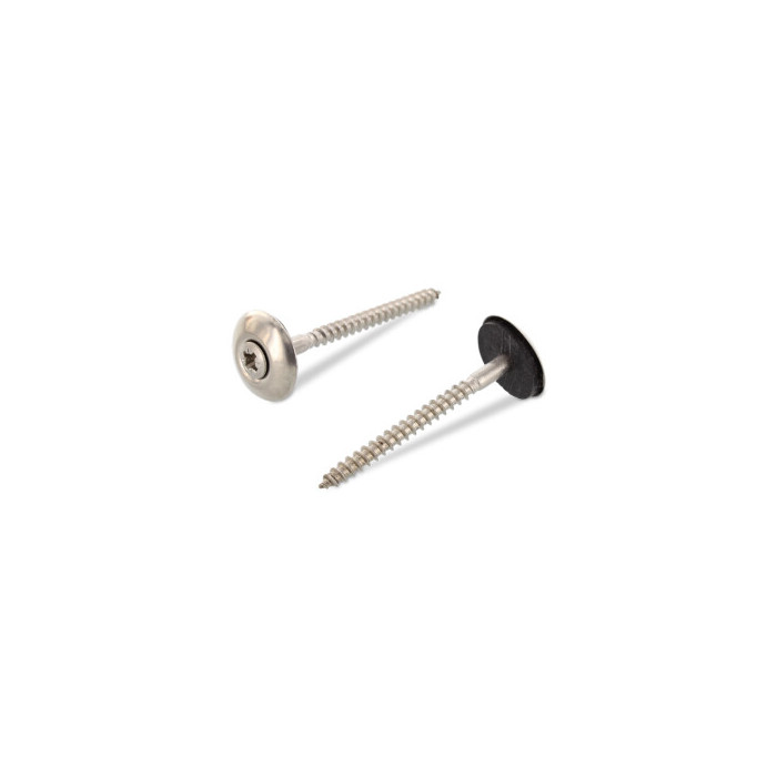 Spenglerschrauben 3tlg. mit Dichtscheibe 20 mm Art. 9168 A2 4,5X25 Z (100 Stück) main product photo