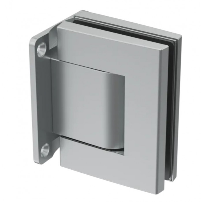 Glasdeurscharnier Azra 2 stuks hydraulisch en zelfsluitend glas/wand mat geslepen main product photo
