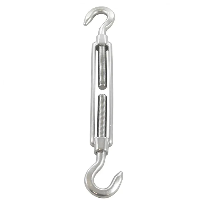 Spannschloss M8 Haken-Haken Edelstahl-316 (A4)