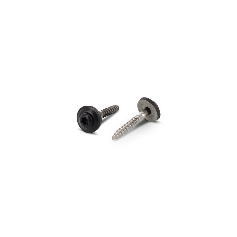 Spenglerschrauben Edelstahl A2 V2A Torx Mit 15 Mm Dichtscheibe 4,5x20