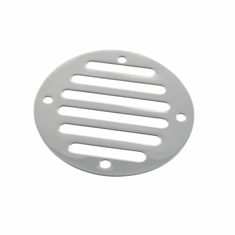 2 Stück Lüftungsbleche Aus Edelstahl A4 – Maße 206 X 113 Mm Mit 4 Schlitzen