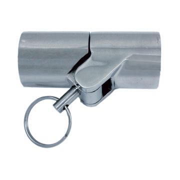 Bimini-Gelenk mit Steckbolzen für Rohr 22 mm Edelstahl-316 (A4)