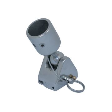 Bimini-Kugelgelenk für Decksmontage für Rohr 22 mm Edelstahl-316 (A4)
