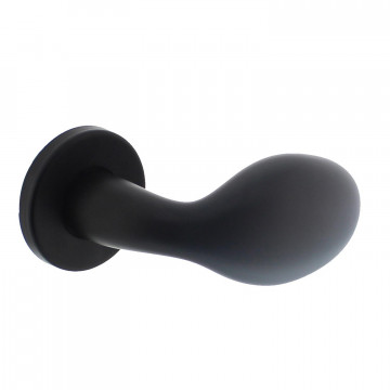 Intersteel Knopfgriff Drop on Rosette mattschwarz