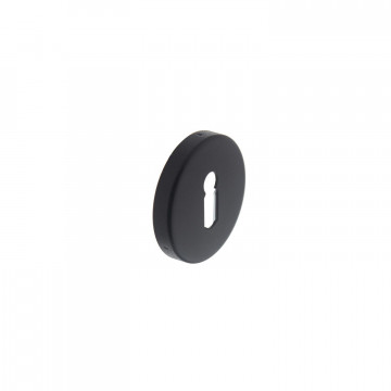 Intersteel Rosette mit Schlüsselloch mattschwarz Edelstahl-304
