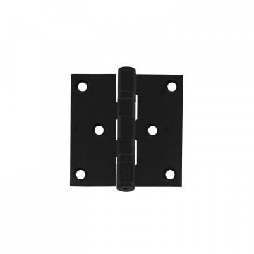 Intersteel Kugellagerscharnier gerade bis 50 kg mattschwarz Edelstahl-304