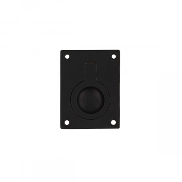 Intersteel Lukenring rechteckig 41 x 31 mm mattschwarz