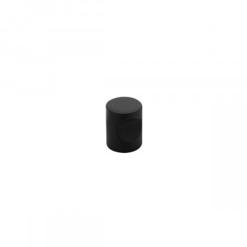 Intersteel Möbelknauf Fingergriff18 mm schwarz Edelstahl-304