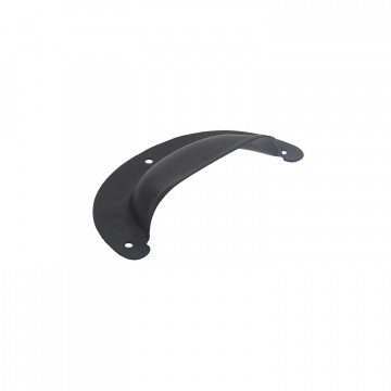 Intersteel Shell Griff 96 mm mattschwarz