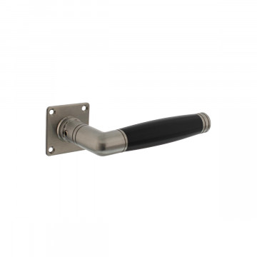 Intersteel Türgriff Ton 212 mit quadratischer Rosette 42x42x2 mm Edelstahl gebürstet