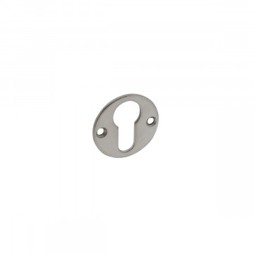 Intersteel Rosette mit Profilzylinder42x2 mm Edelstahl gebürstet