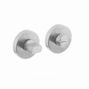 Intersteel Rosette Toiletten-/Badarmatur rund gebürsteter Edelstahl