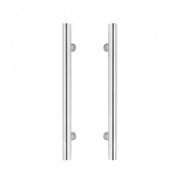 Intersteel Türgriffe 300 mm T-Form Edelstahl gebürstet