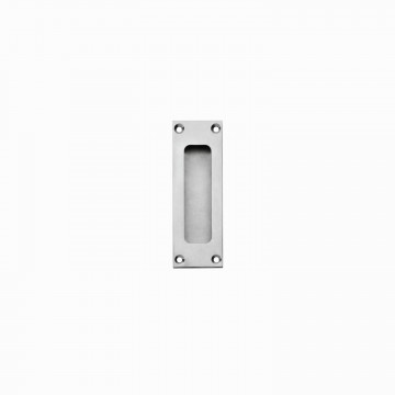 Intersteel Schiebetürgriff Rechteck 120x40mm Schraublöcher Edelstahl-304