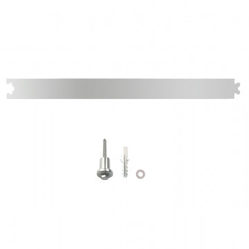 Intersteel Intermediate rail 45 cm Edelstahl gebürstet
