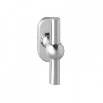 Intersteel Fenstergriff T-Form Edelstahl gebürstet