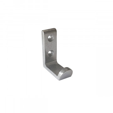 Intersteel Kleiderhaken gerade Edelstahl matt
