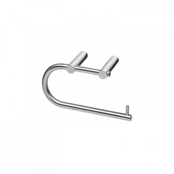 Intersteel Toilettenpapierhalter mit Stiftstopper Edelstahl gebürstet