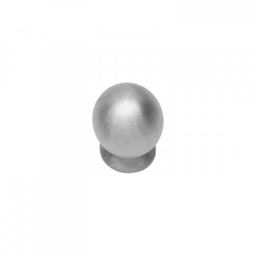Intersteel Möbelknopf 20 mm abgerundet Edelstahl gebürstet