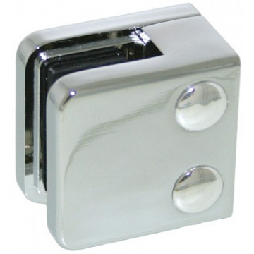 Glasklemmrohr Ø 42,4 mm Zinkdruckguss verchromt Modell 2100