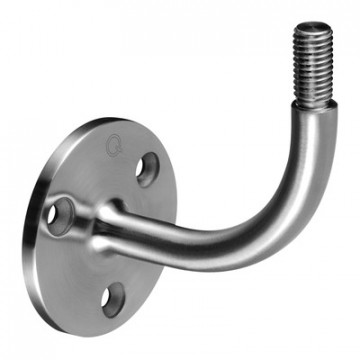 Handlaufhalterung M10 Edelstahl matt poliert Modell 0118