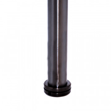 Baluster 42,4 x 2,0 mm Länge 970 mm Edelstahl anthrazitgrau Modell 0163