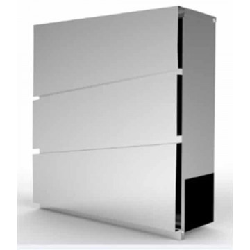 Brievenbus LIRON, RVS Edelstahl-304