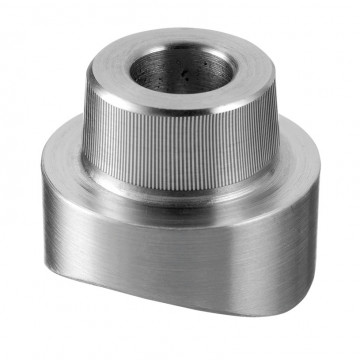 Montageadapter, Rohr 42,4 mm, Modell 0724, Edelstahl Edelstahl