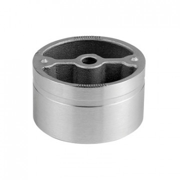 Adapter für Holzhandlauf 42 mm, Modell 0792, Edelstahl