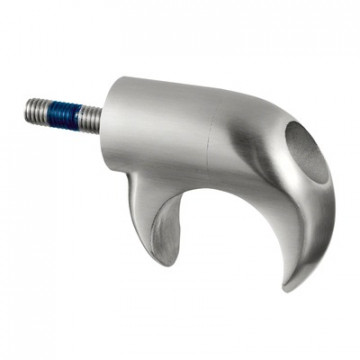 Halterung für Glasrahmenrohr 30 mm, Modell 0860, Edelstahl