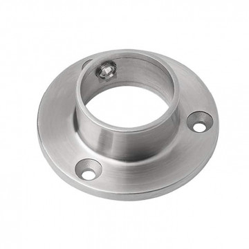 Muurflens voor buis 28 mm RVS-316 mat geslepen Edelstahl-316