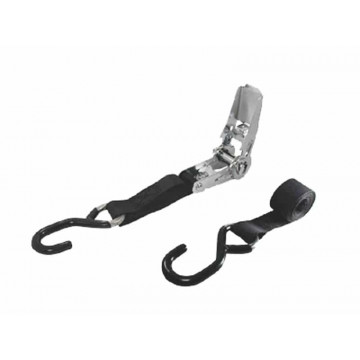 Spanngurt mit Ratsche A2/PES 25 x 4.500 mm Edelstahl-304 (A2)