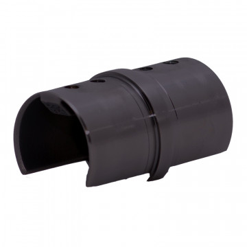 Rohrverbinder für Rohr 48,3 x 1,5 mm massiv Edelstahl anthrazitgrau Modell 1201