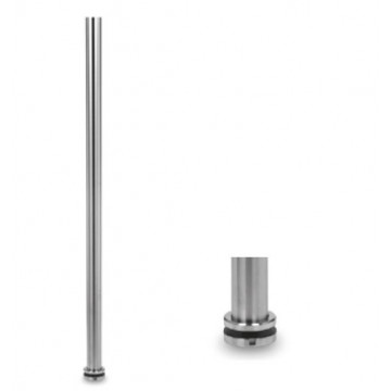 Baluster 42,4 x 2,6 mm Höhe 970 mm Edelstahl matt poliert Modell 0544