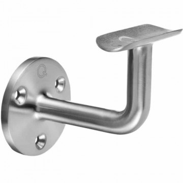 Handlaufträgerrohr Ø 42,4 mm Edelstahl matt geschliffen Modell 0100