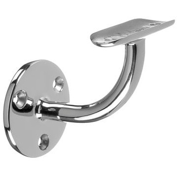 Handlaufträgerrohr Ã˜ 42,4 mm Edelstahl poliert Modell 0112