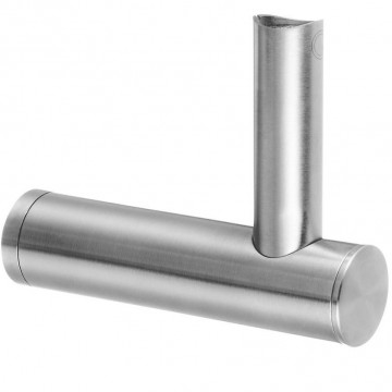 Handlaufhalter für Rohr Ø 42,4 und Ø 48,3 mm Edelstahl matt geschliffen Modell 0147
