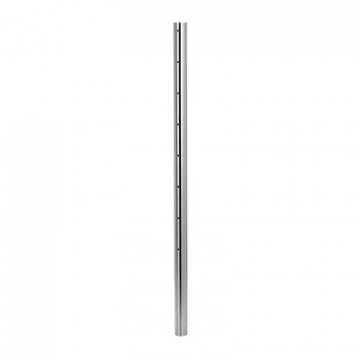 Balusterrohr mit Gewindelöchern 42,4 x 2,0 mm Höhe 1250 mm Edelstahl matt geschliffen Modell 0935