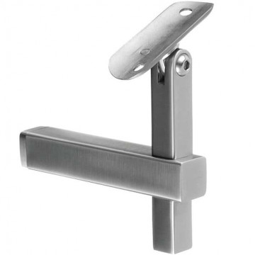 Handlaufträgerrohr Ø 42,4 mm Edelstahl matt poliert Modell 4133