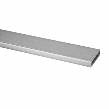 Edelstahlrohr 40 x 10 x 1,5 mm Edelstahl-304 (A2) K320 geschliffen