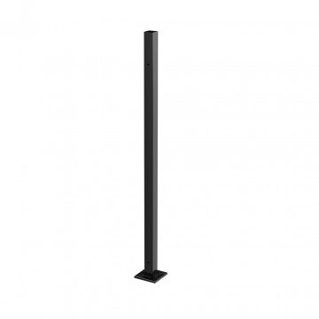 Baluster 40 x 40 x 2,0 mm 989 mm Edelstahl matt poliert Modell 4972