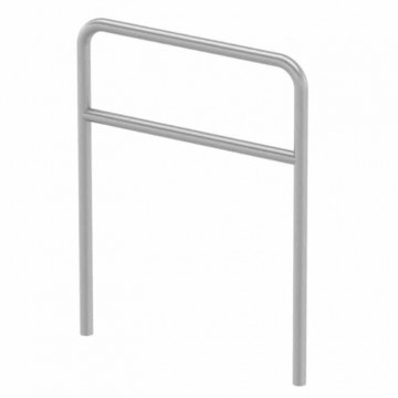 Führungstor mit Zwischenrohr Breite 900 mm Höhe 1200 mm Modell 0091 Edelstahl