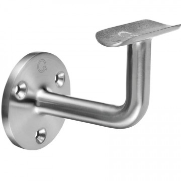 Handlaufträgerrohr Ø 42,4 mm Edelstahl matt poliert Modell 0100