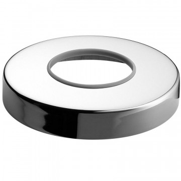 Abdeckkappe für Schweißflansch 42,4 mm Edelstahl poliert Modell 0512