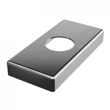 Abdeckkappe für MOD 0948 48,3 mm Edelstahl matt geschliffen Modell 0514