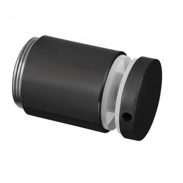 Glasadapter verstellbar 50 mm flach Länge 30 mm Edelstahl matt poliert Modell 0749
