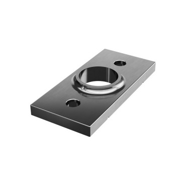 Anschweißflansch 48,3 mm Edelstahl blank Modell 0948
