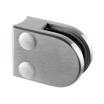 Glasklemmrohr Ø 42,4 mm Edelstahl matt geschliffen Modell 2700