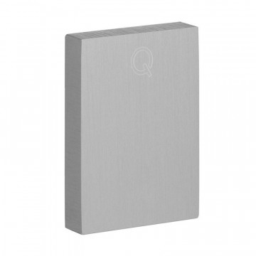 Endkappe, Easy Glass View, mit Sicherheitsschloss, Modell 6832, Aluminium (eloxiert)