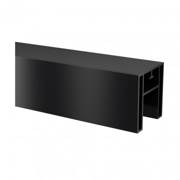 U-Profilrohr 40 x 40 x 1,5 mm Aluminium (eloxiert)